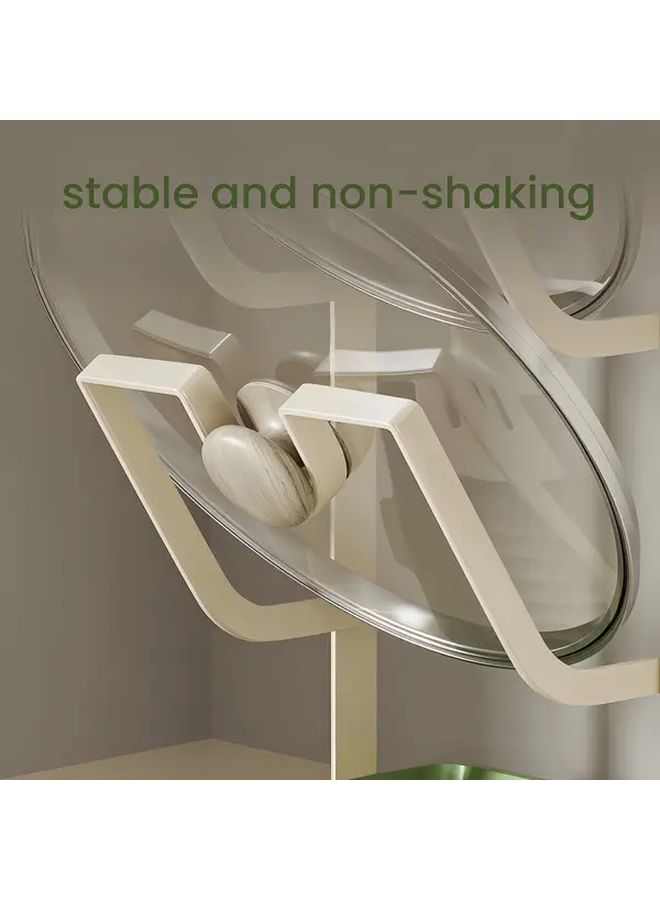 Black Lid Holder With Spoon Rest Multi Functional Kitchen Storage Rack Organizer - Image 4