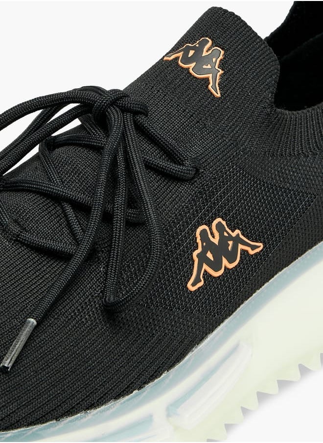 Kappa - Mens Textured Slip-On Sports Shoes with Pull Tabs - Image 1