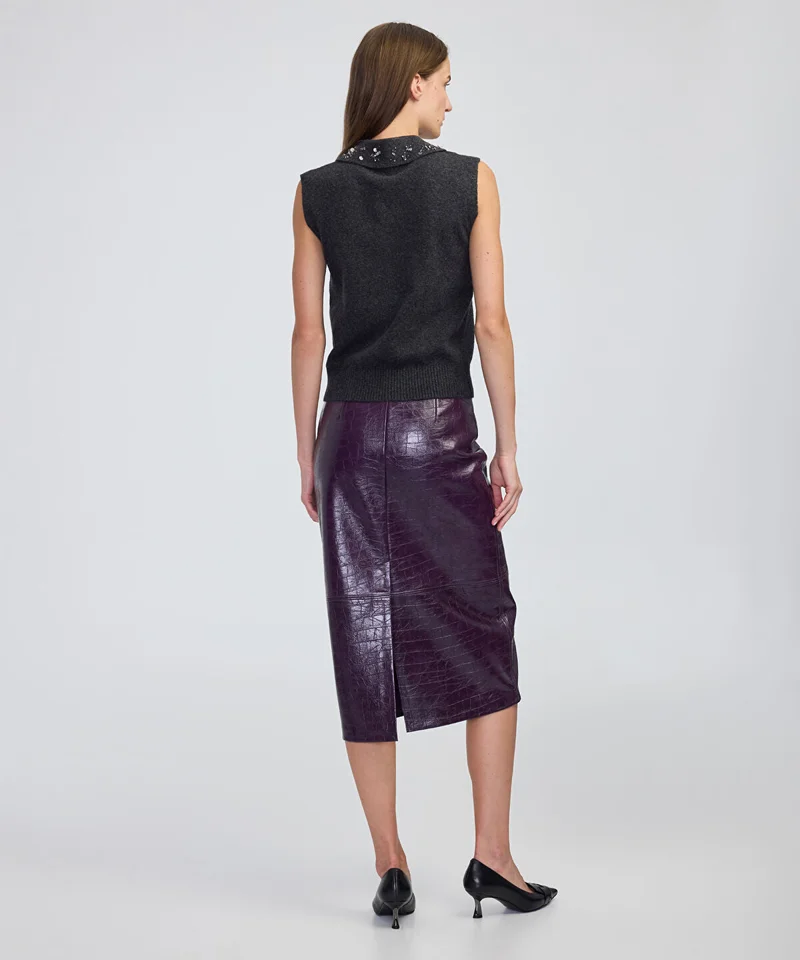Ipekyol  Embellished Collar Knit Top for Women | Best Price UAE
