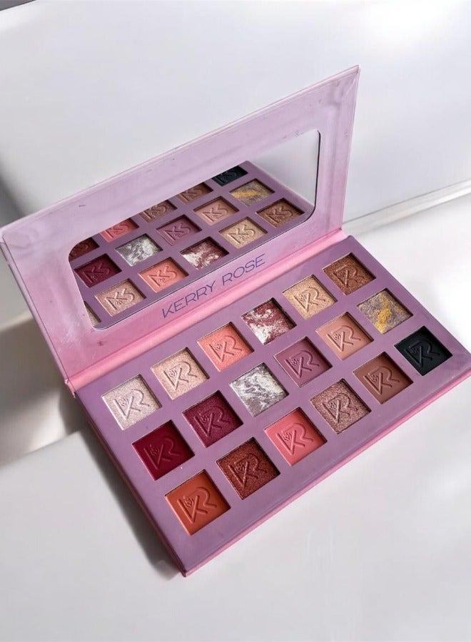 Kerry Rose 18 Color Eyeshadow Palette - Image 1