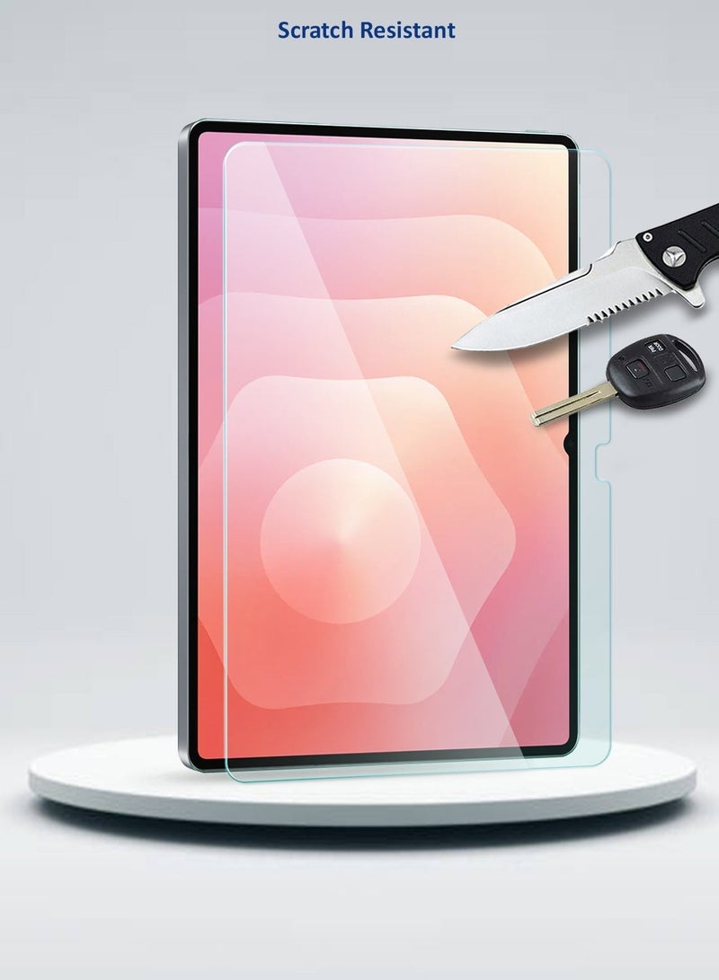 دبليو تيك سامسونج جالكسي تاب S11 ألترا 5G 2025 (14.6 بوصة) سلسلة و تيك المتميزة واقي شاشة زجاجي مقسى كامل للحواف المنحنية (TSGPCN) - شفاف - Image 3