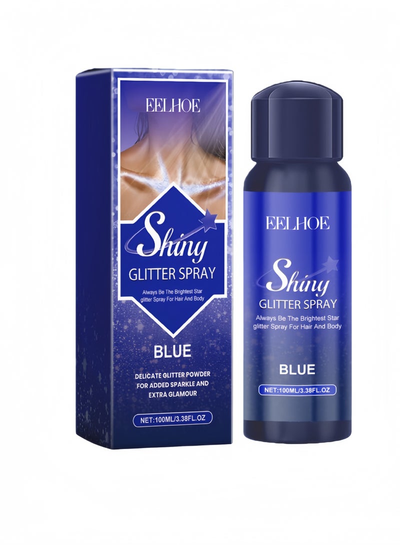 إيلهو بخاخ لامع للجسم من 【EELHOE】 - يضفي لمعاناً فورياً وجذاباً، ضروري للحفلات والمناسبات، يبرز عظمة الترقوة، سهل الإزالة دون غسل، طويل الأمد - Image 1