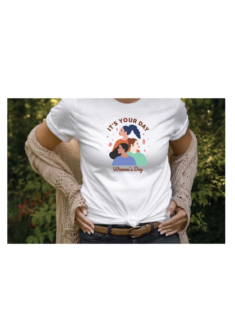 PRINTSHOP4ME International Womens Day Tshirt showing Women Empowerment Design 2 - Image 5