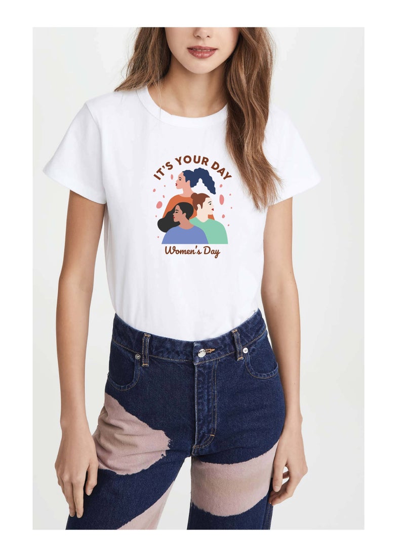 PRINTSHOP4ME International Womens Day Tshirt showing Women Empowerment Design 2 - Image 2