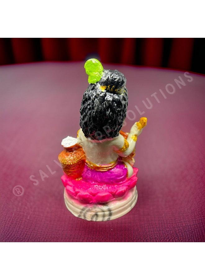 Salvus App SOLUTIONS Salvus APP SOLUTIONS Blessings Embodied: A Sacred Laddu Gopal Idol for Reverent Pooja Rituals and Thoughtful Gifting (Multicolor_4x6 Inch)  - Image 5