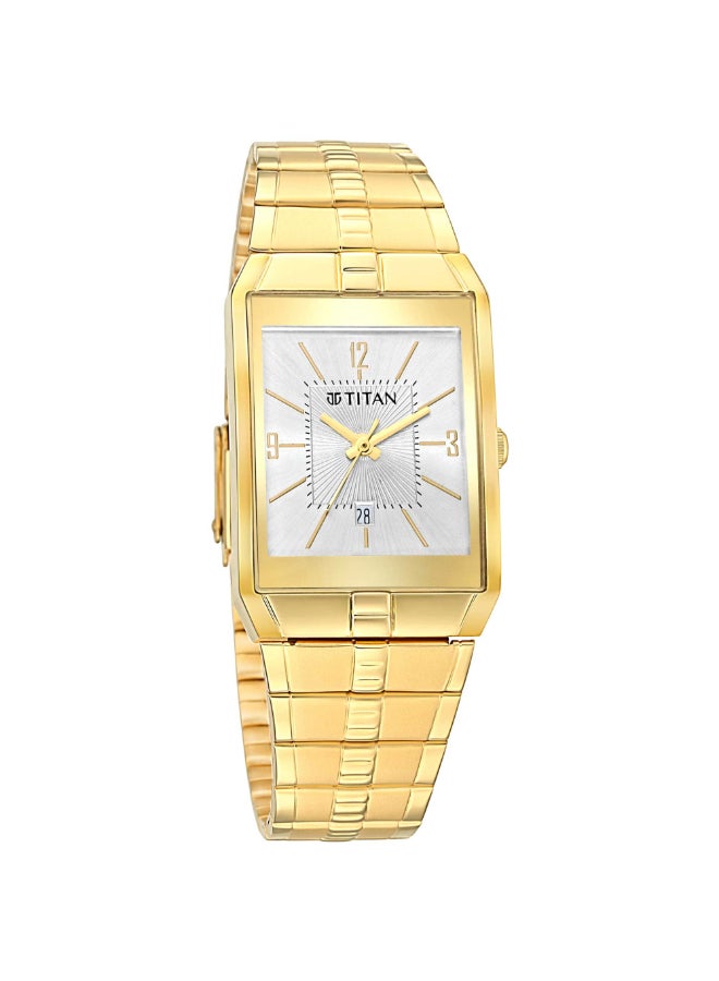 TITAN Analog White Dial Men's Watch - 9151YM06, White - Image 1