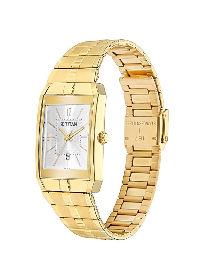 TITAN Analog White Dial Men's Watch - 9151YM06, White - Image 2