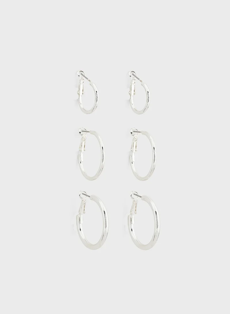 MONKI Moa Hoops Earrings
