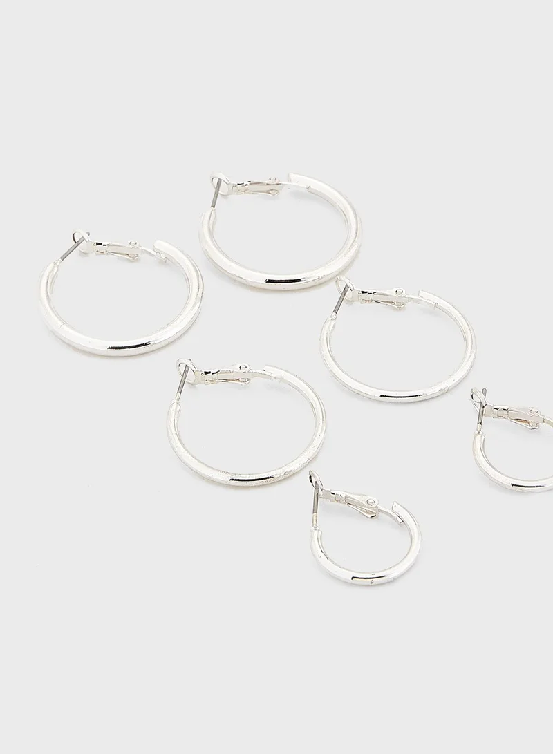 MONKI Moa Hoops Earrings