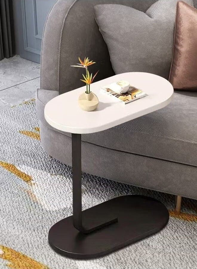 Generic Metal Frame C Shaped Side Table Cofee Table Bed Table End Table Snack Laptop Holder Table  - Image 3