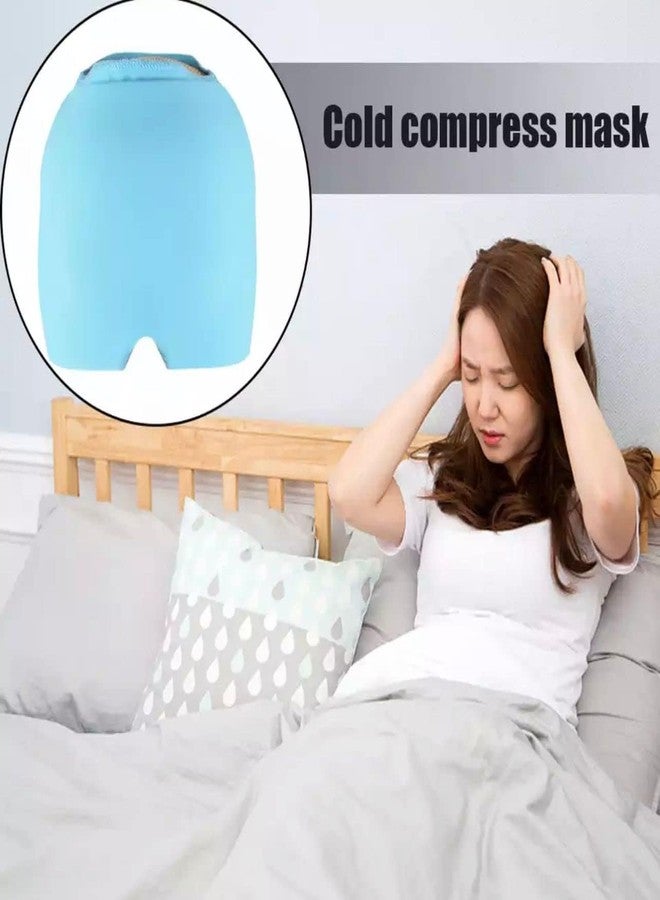 Waexlla Cooling Ice Hat with Hot Cold Therapy, Reusable Gel Pack, Quick Pain Relief Cap, No Condensation, Black, Adjustable Compression for Headache and Stress Relief - Image 5