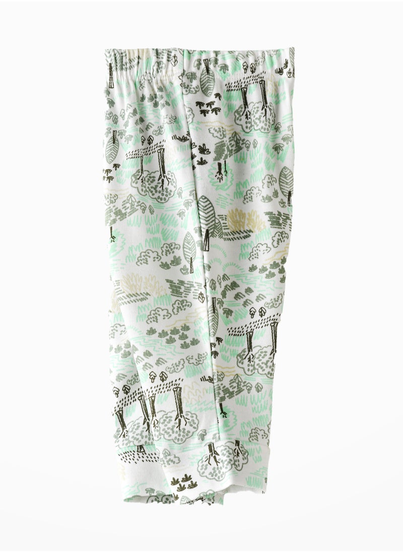 Jelliene Girls' Forest Print DreLeggings  - Image 3