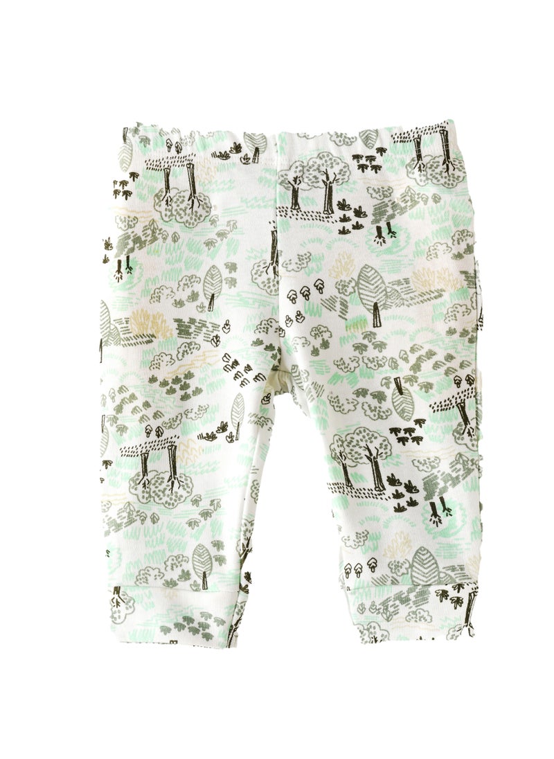 Jelliene Girls' Forest Print DreLeggings  - Image 1