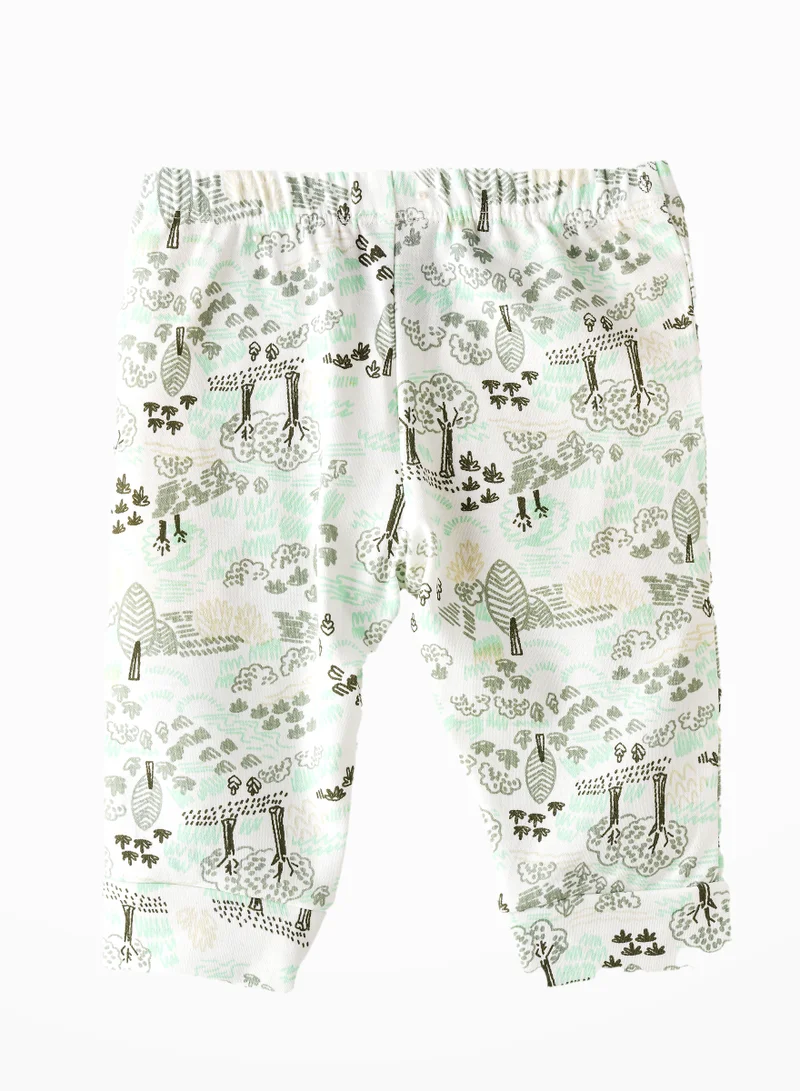 جيلين Girls' Forest Print DreLeggings