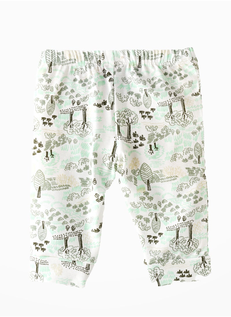 Jelliene Girls' Forest Print DreLeggings  - Image 2