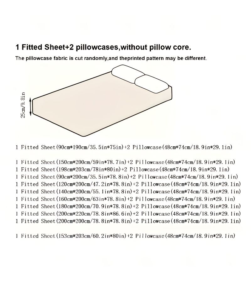Super Soft Silvery Grey Solid Color Fitted Sheet Set 3 Piece Fitted Sheet Embroidery Bed Cover Breathable Thick Mattress Protector With 2 Pillowcases For Bedroom - Image 5
