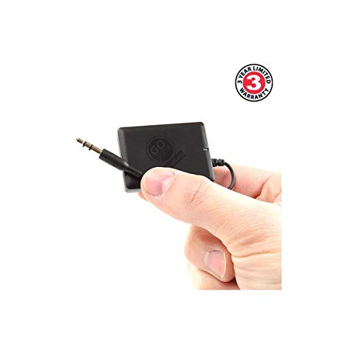 GOgroove BlueGATE Portable Bluetooth Receiver 3.5mm AUX Wireless Audio Adapter with 14 Hour Music Streaming for Wired Stereo Speaker Sound Systems, Phones, Tablets, Aux Bluetooth Adapter for Car - Image 2