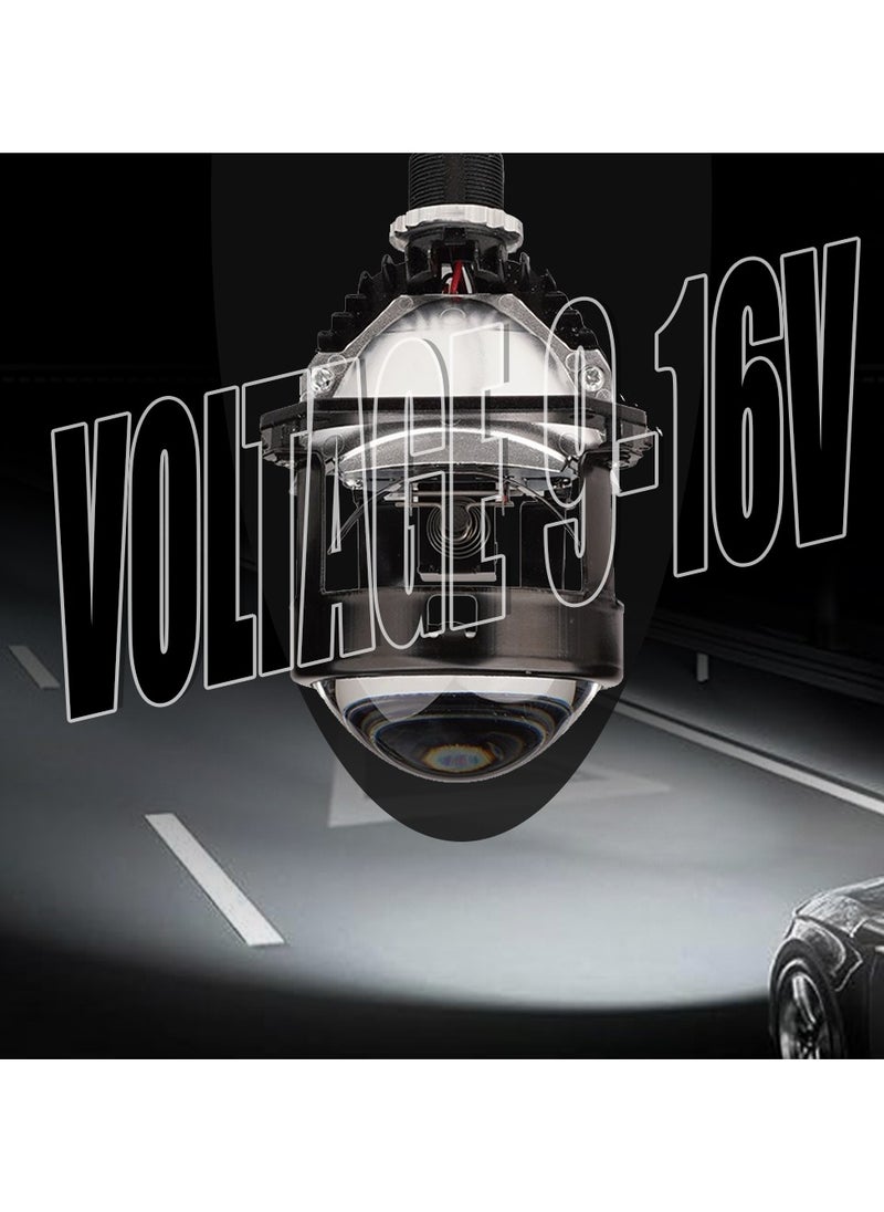 Toby's Toby's LS-03 lens super bright Low Power High beam and low beam(60W,52W) Led bulb with 6000k Color Temperature and 2.5" inch diameter.  - Image 3