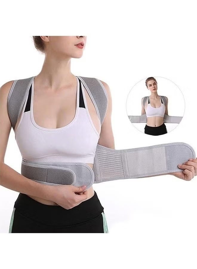 Postural Belt Correction Belt, Shoulder Posture Corrector, Invisible Orthopedic Corset Straight Back Support, Back Pain Relief（XL） - Image 5