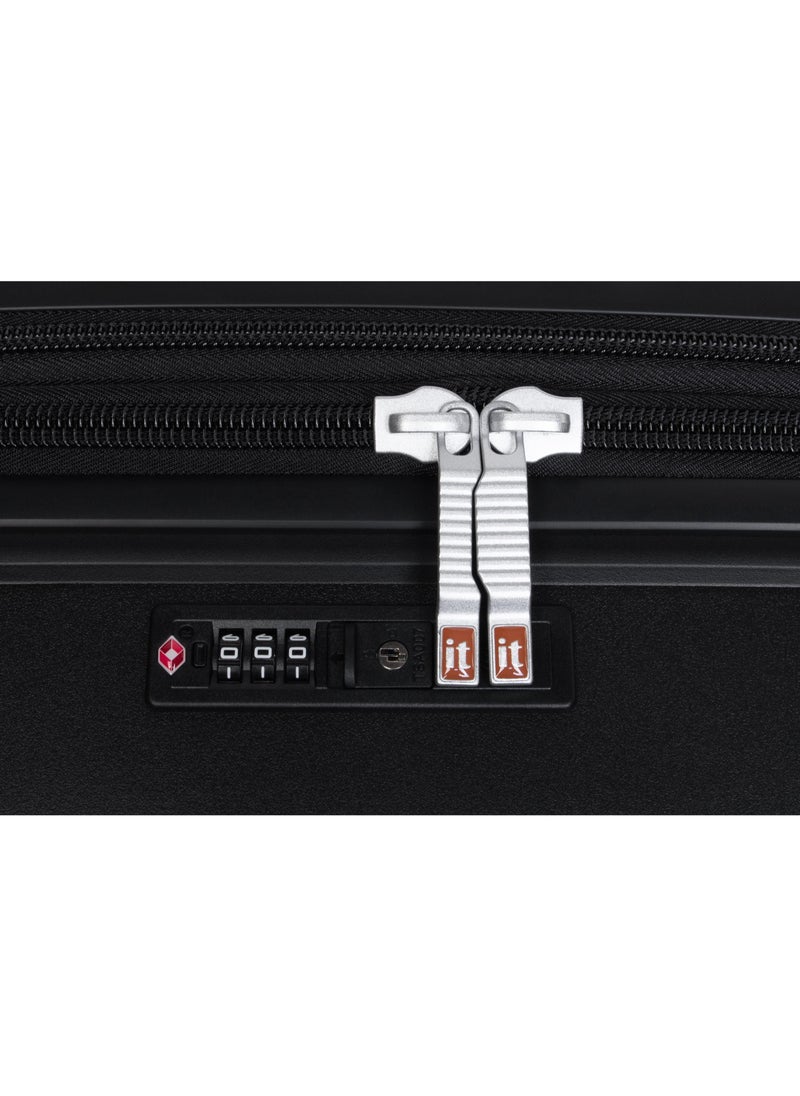 it Luggage Illustrious II, Unisex Polypropylene Material Hard Case Luggage, 8x360 degree Spinner Wheels, Expandable Trolley Bag, TSA lock, SKU15-3108B08, Large Size, Color Black  - Image 5