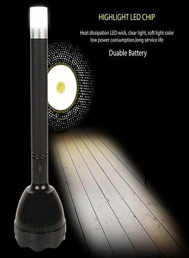 Care4 Care 4 L-700x Long Press for Blinker, 4 Modes Function, 1000 mtr Long Range for Outdoor, Home, Travel Torch, USB Charging Adaptor for Fast Recharge. Torch (Black : Rechargeable) - Image 4