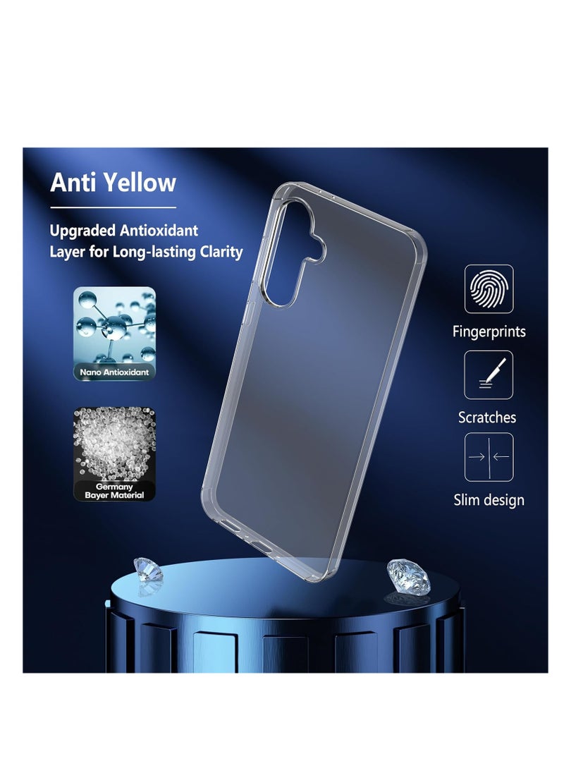 Generic Cover for Samsung Galaxy A16 5G Case, Non-Yellowing Hard PC Back, Slim Thin Soft Edge Shockproof Phone Case Accessories for A16 5G, Clear  - Image 4