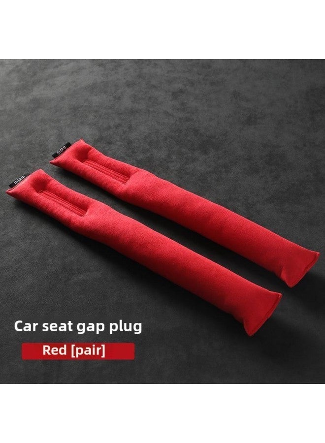 Suitable For Car Seat Gap Plug Leak-proof Strip Car Interior Supplies Seat Edge Seam Strip Leak-proof Clip Plug-Color:Pair Of Brown-Proportion:1:8  - Image 3
