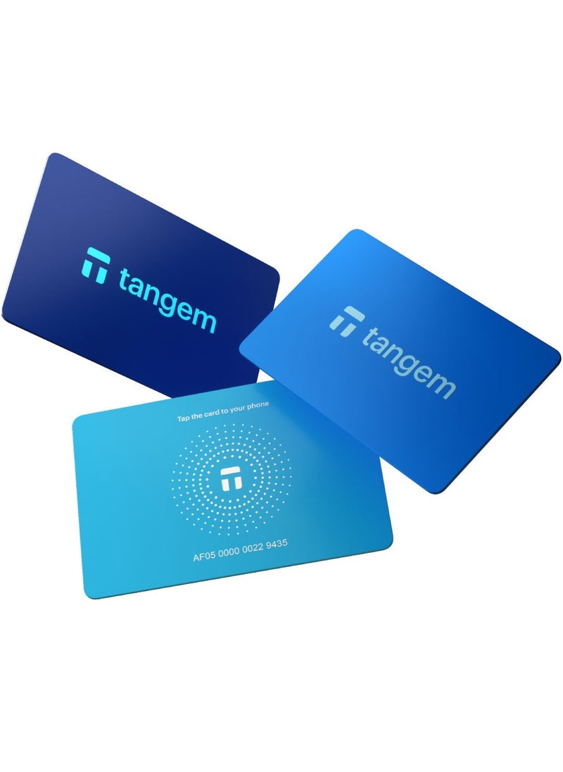tangem Crypto Hardware Wallet 2.0 [PACK OF 3 Cards] - Hyperblue 