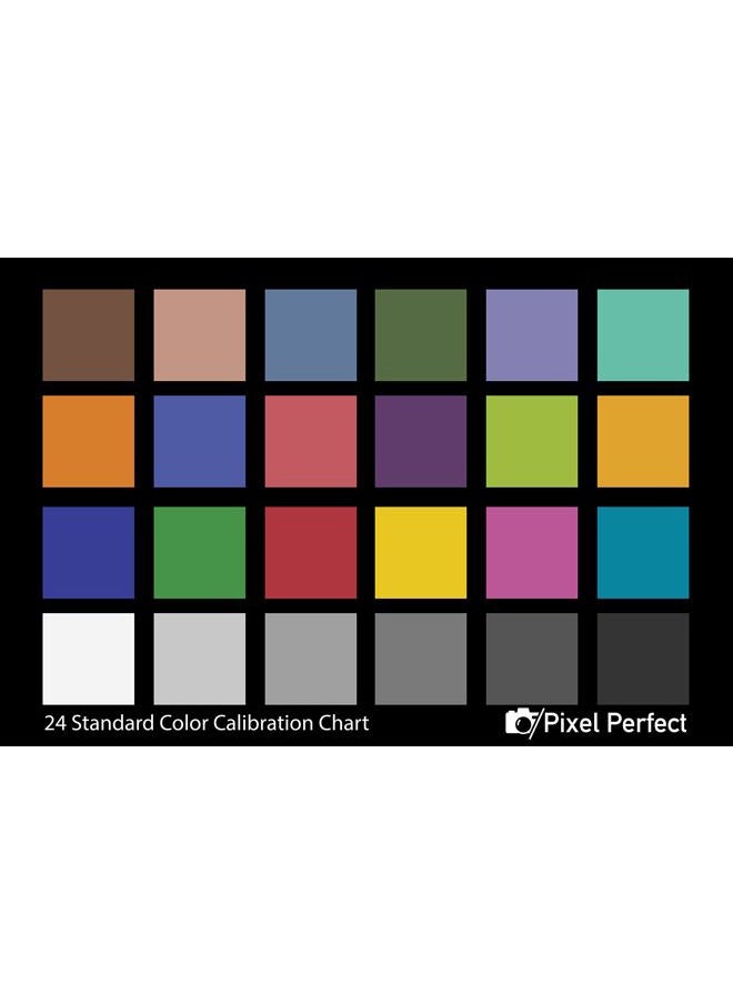 Oriflame - Camera Colour Correction Card – 4x6 for Photo and Video - Reference Tool Grey Card Target White Balance Exposure Temperature Colour Calibration Chart, Set of 2 - Image 1