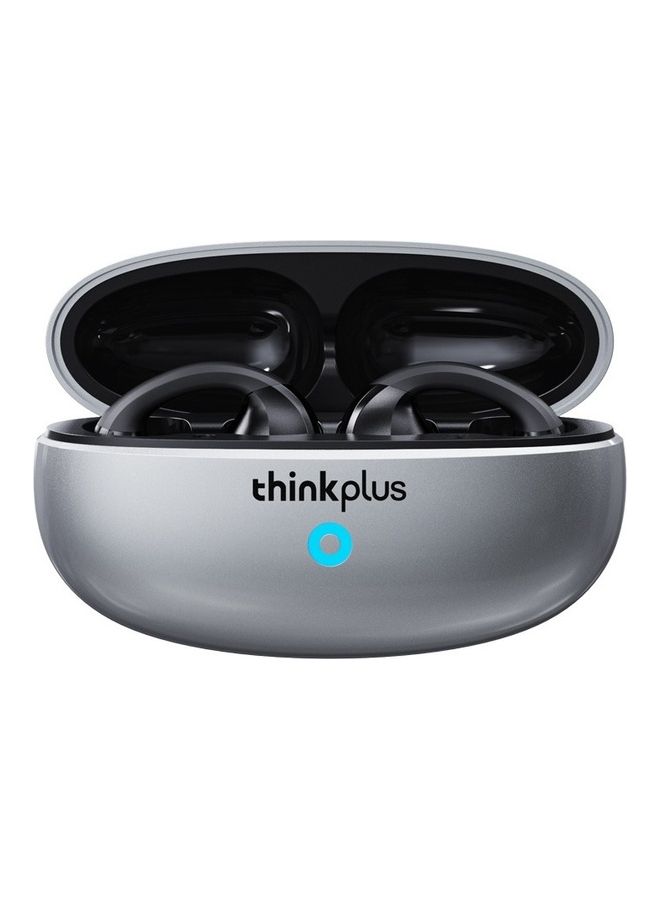 Lenovo Thinkplus Air Conduction Wireless Earphone Ear Clip Noise Reduction High-definition Call Headset Waterproof Grey - Image 1