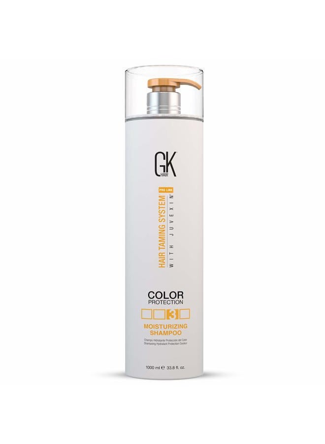 GK Hair Sulfate-Free Moisturizing Shampoo for Women Deep Conditioning Hair Mask with Keratin and Argan Oil Frizz Control Hydrate Treatment for Dry Color-Treated Damaged Hair – 33.8 Ounce - Image 1