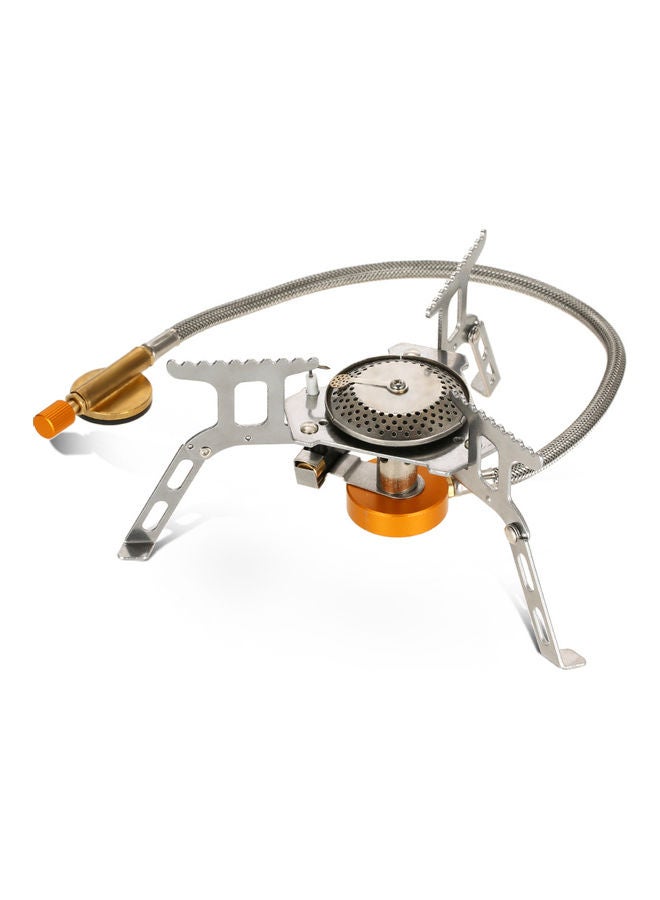NIBEMINENT Outdoor Portable Folding Camping Gas Stove 11 x 7.3 8.2cm  - Image 1