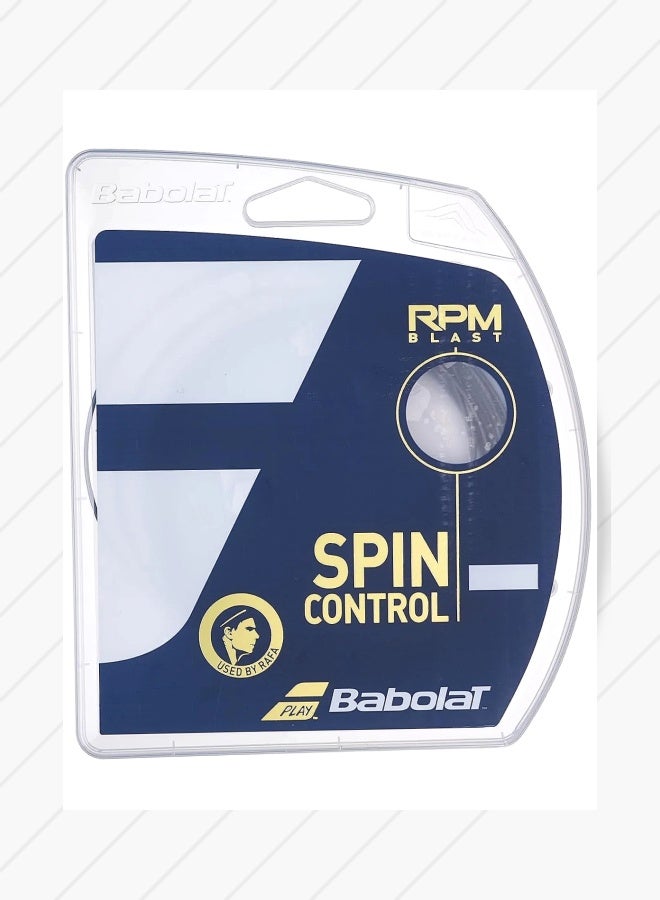 Babolat RPM Blast Spin Control Tennis String, 130 Gauge, 12M, Black - Image 4
