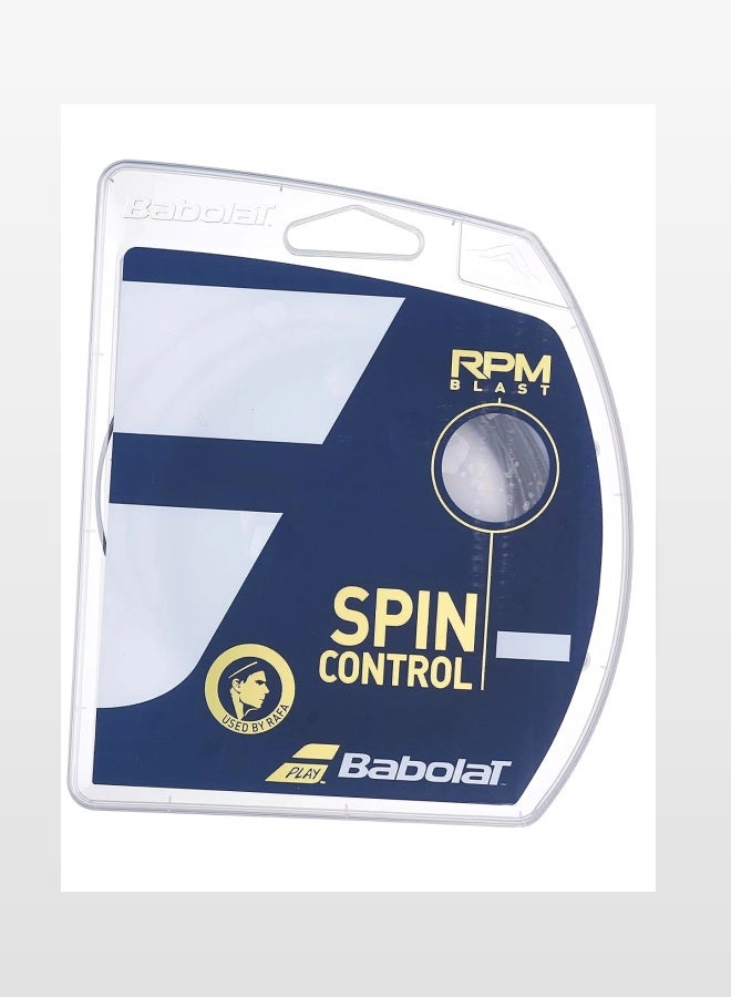 Babolat RPM Blast Spin Control Tennis String, 130 Gauge, 12M, Black - Image 2