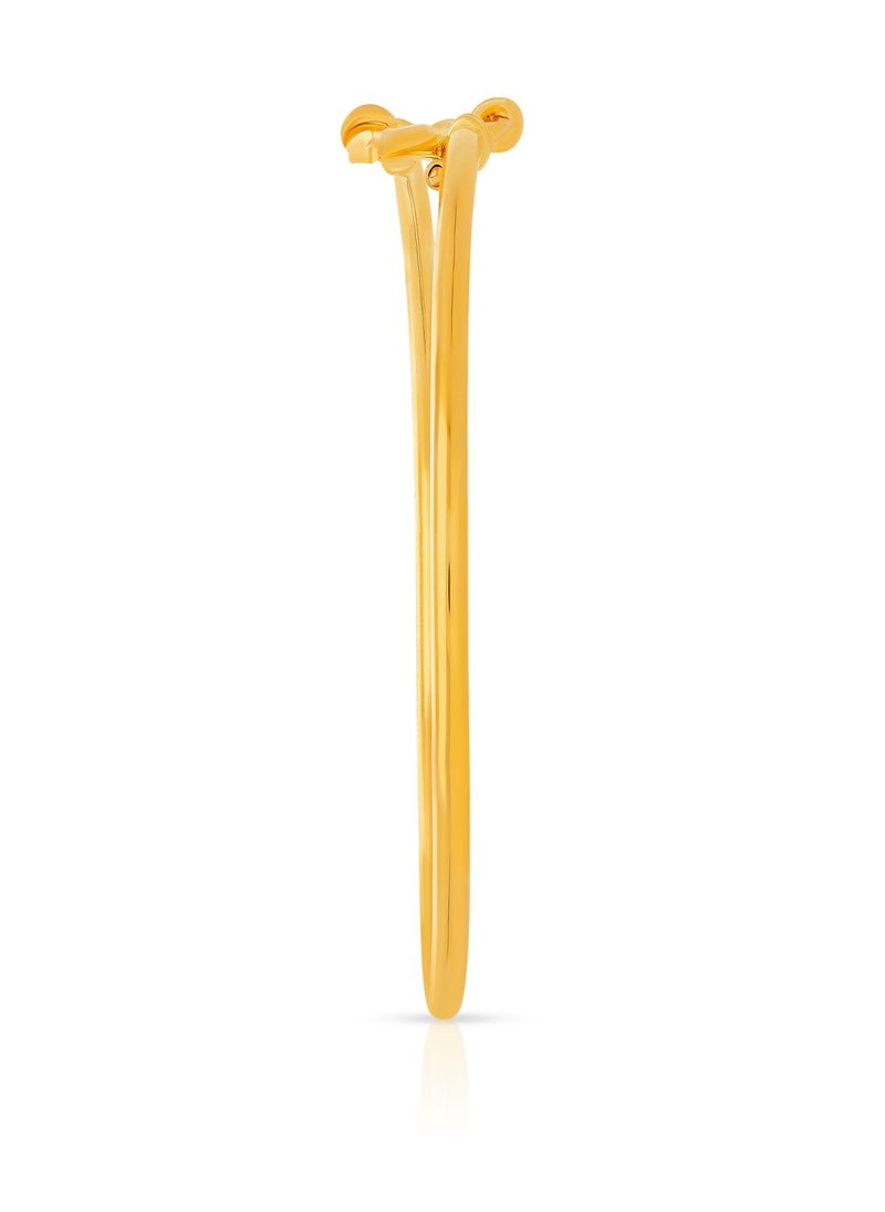 Malabar Gold and Diamonds - 22k 916 Purity Malabar Gold Bangle DZBN111Y22 - Image 1