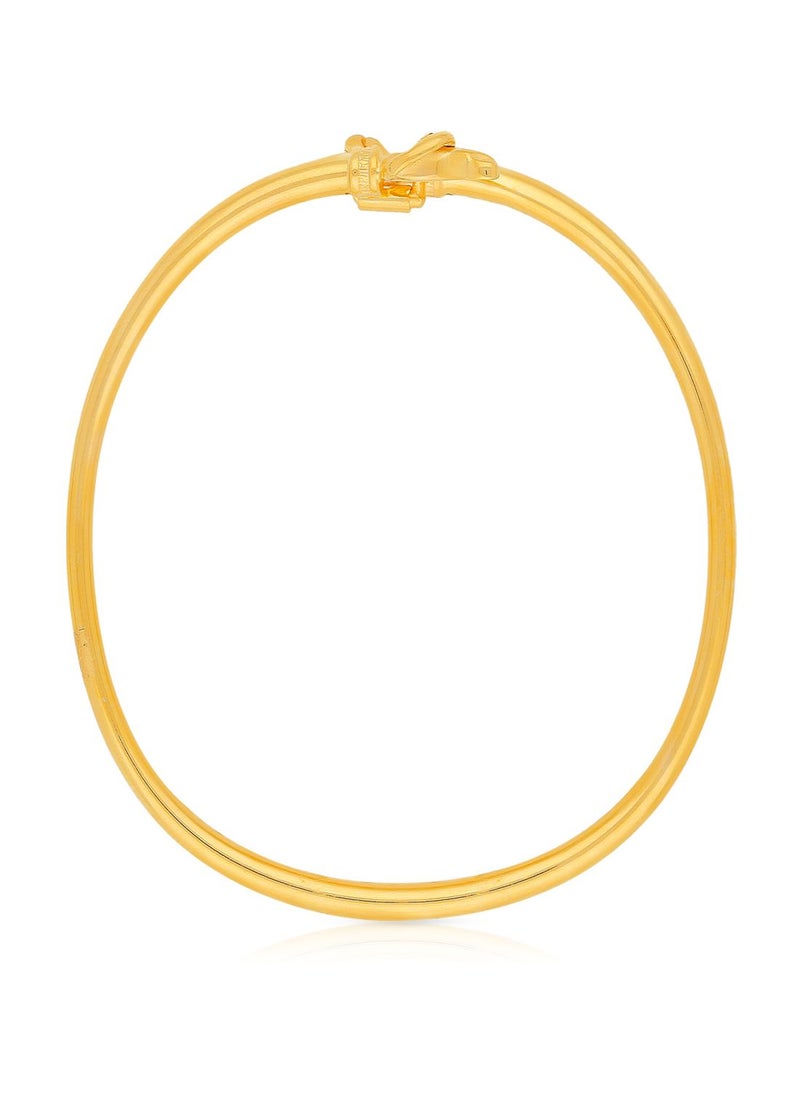 Malabar Gold and Diamonds - 22k 916 Purity Malabar Gold Bangle DZBN111Y22 - Image 1