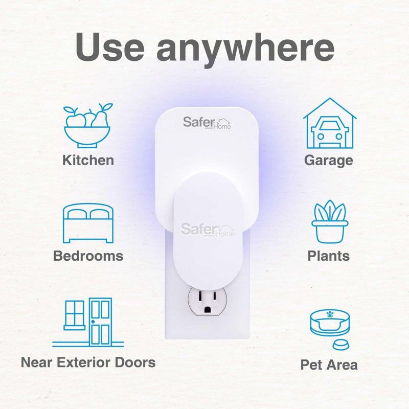 Safer Home SH502 Indoor Plug-In Fly Trap for Flies, Fruit Flies, Moths, Gnats, and Other Flying Insects – 400 Sq Ft of Protection - Image 5