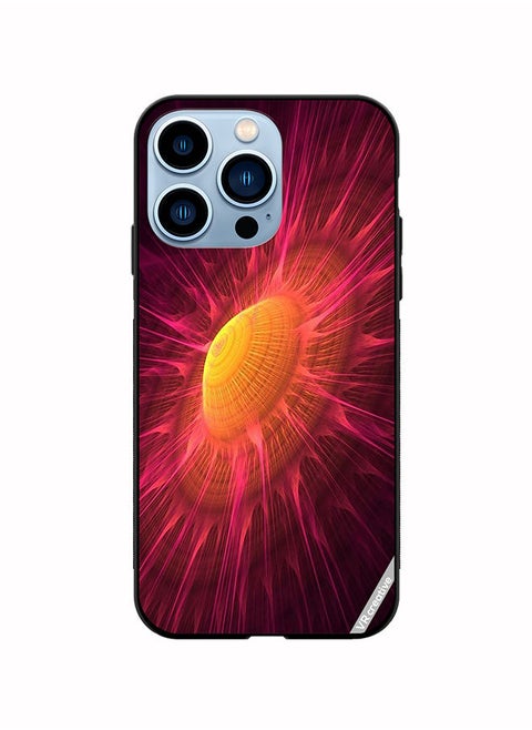 Protective Case Cover For Apple iPhone 13 Pro Max Abstract Design Multicolour