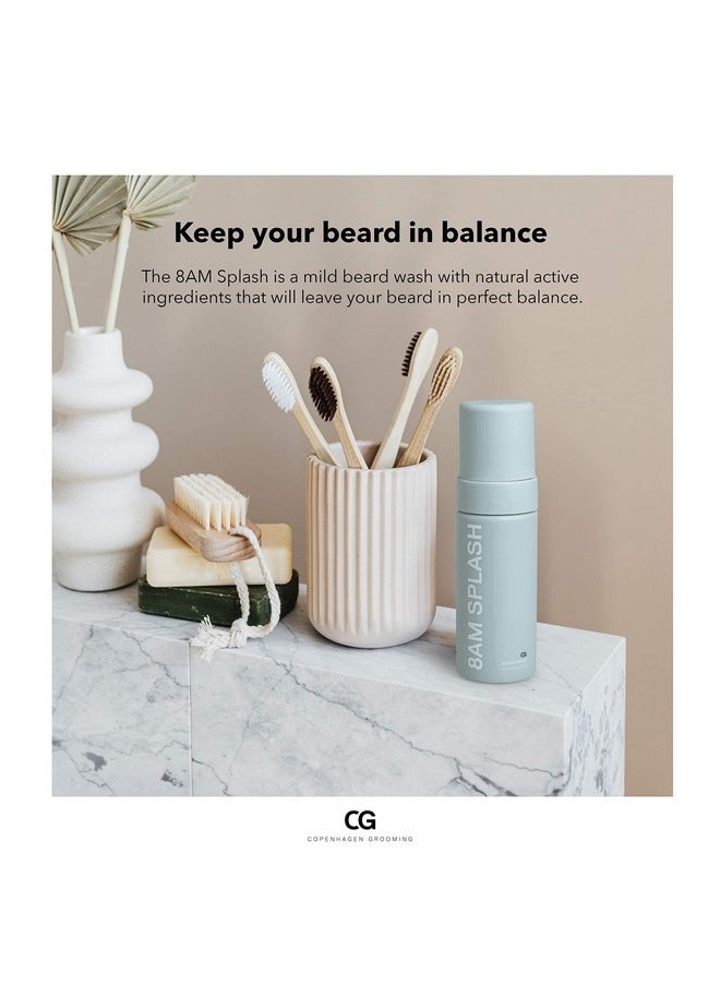 Copenhagen Grooming - Openhagen Grooming 8Am Splash Beard Wash For Men Regenerating & Moisturizing Beard Shampoo Skin Mustache And Beard Care - Image 1