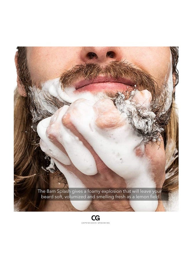 Copenhagen Grooming - Openhagen Grooming 8Am Splash Beard Wash For Men Regenerating & Moisturizing Beard Shampoo Skin Mustache And Beard Care - Image 1