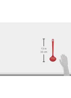 Tupperware Ballarini Silicone Ladle Shaped Colander, Black Red  - Image 4