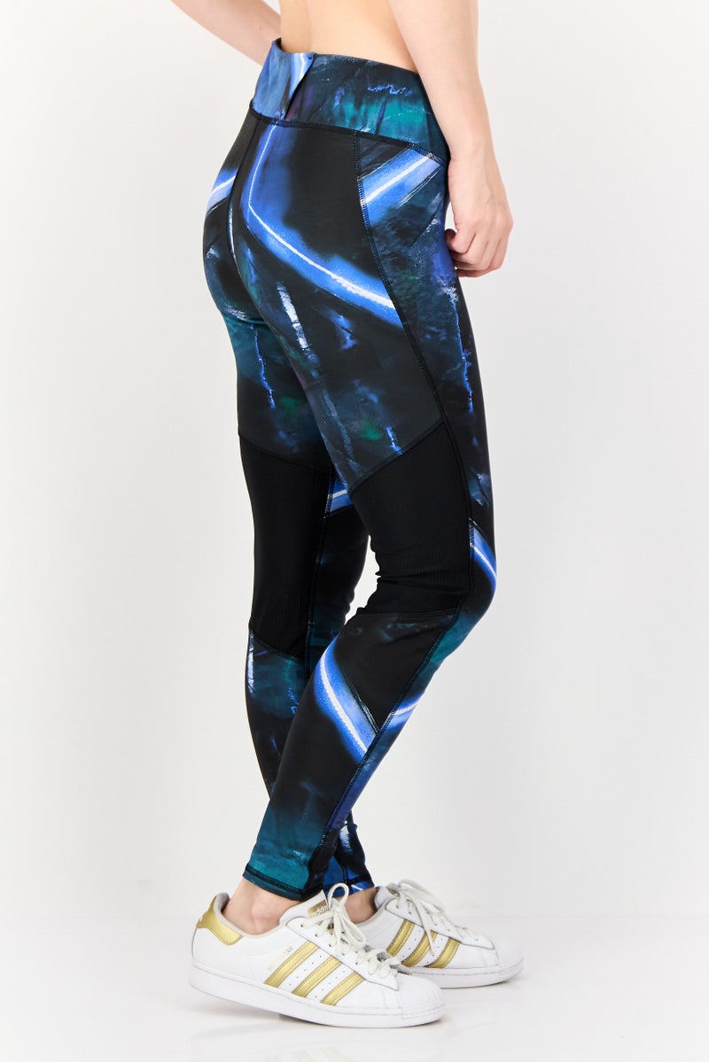Reebok Women Sportswear Fit Training Leggings, Multicolor  - Image 2