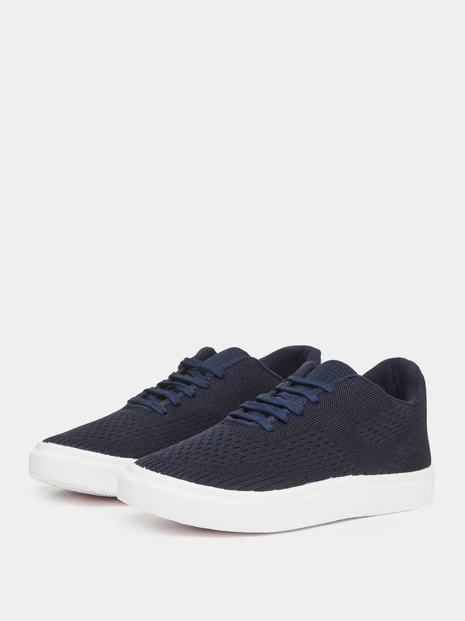 Styli Lightweight Mesh Lace Up Casual Shoes