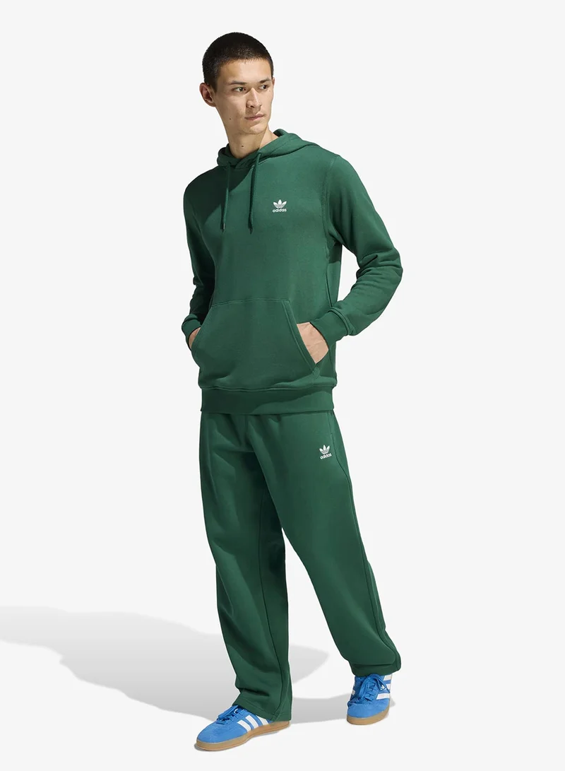 Adidas Originals CGREEN Trefoil Essential French Terry Hoodie for Men | Best Price UAE