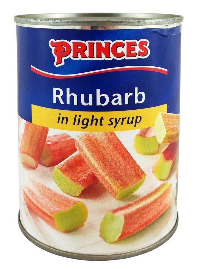 Princes Rhubarb in Light Syrup (540g) - Pack of 6 - Image 1