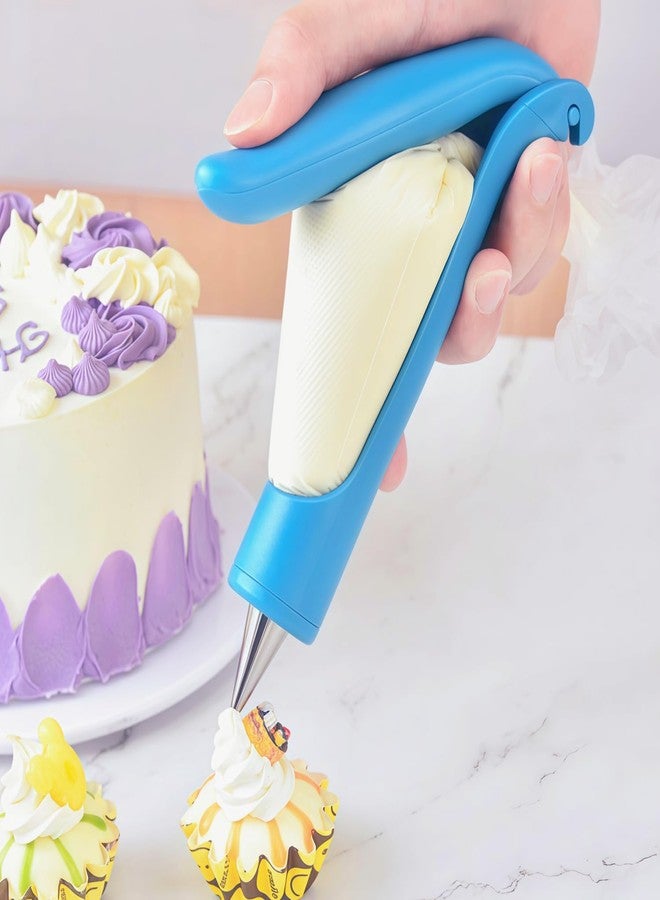 BRYHZKCM Pastry Icing Piping Bag Nozzle Tips Fondant Cake Sugar Craft Decor Pen Set ，Cake Decoration Pen Tool Wrap Ice Pipe Kit - Image 5