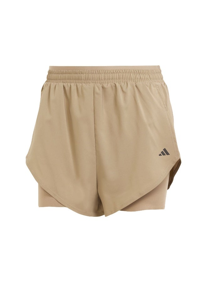 اديداس شورت نسائي بني  في - Image 1