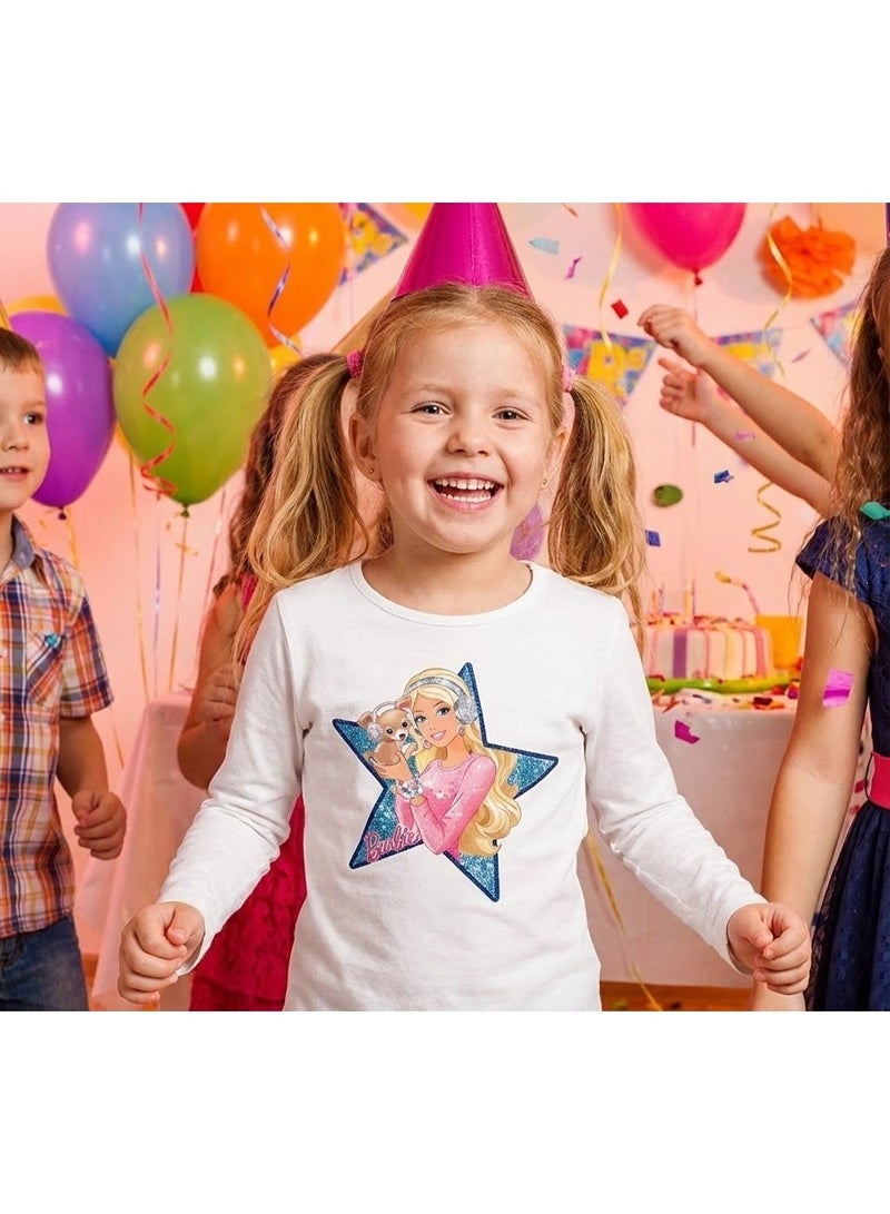 باربي تي شيرت باربي للبنات بأكمام طويلة من Kids TV - Image 3