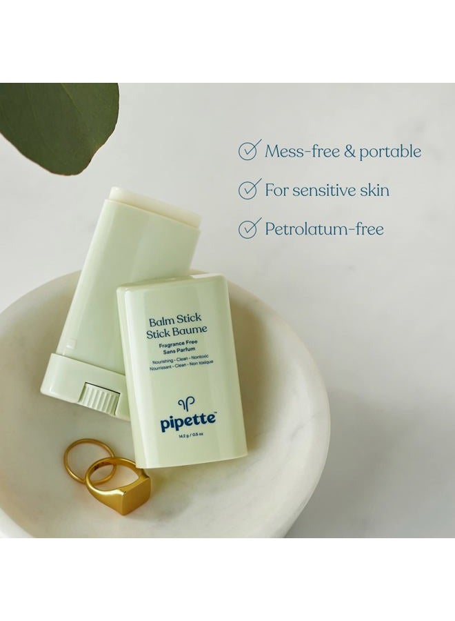 pipette Dry Skin Balm Stick, Easy Application, No Fuss, Ultra Hydrating, Diaper Balm, 0.5 Oz - Image 2