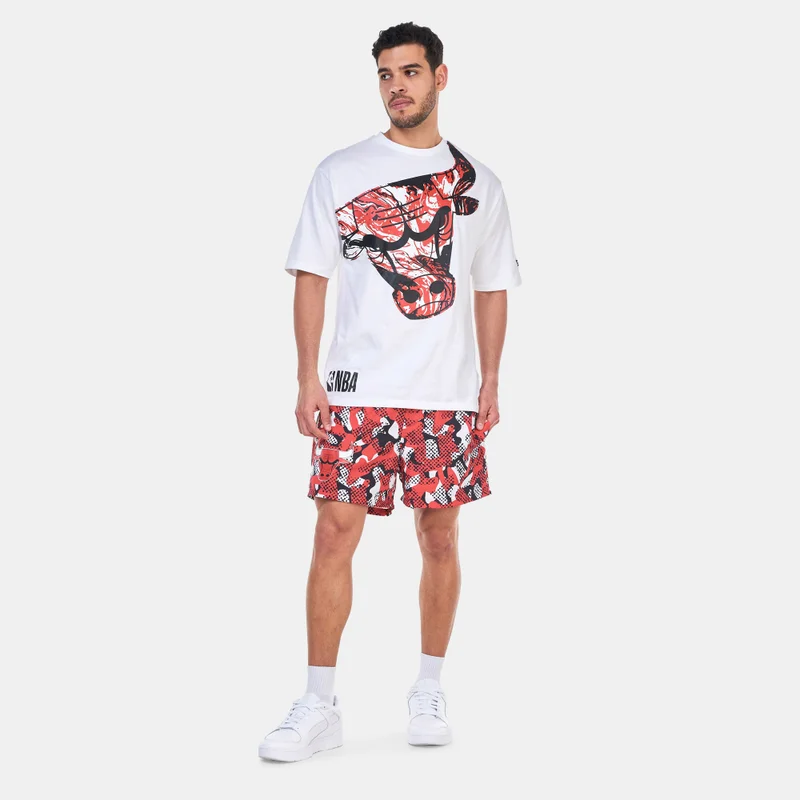 NEW ERA Men's NBA Chicago Bulls All Over Print Shorts